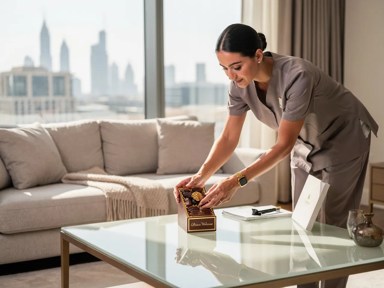 Attention to detail in holiday home cleaning in Dubai