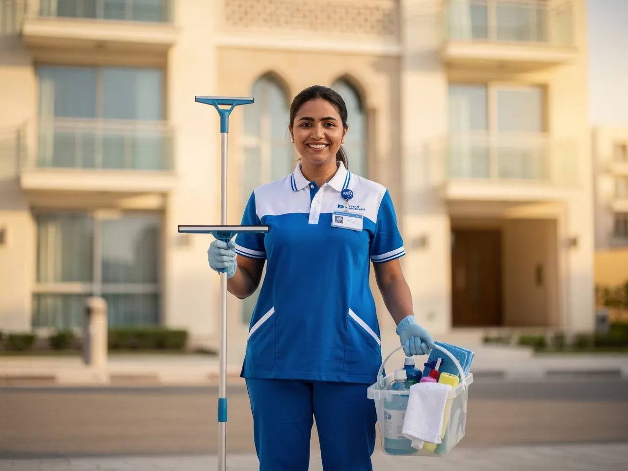 Trusted window cleaning professional in Ajman